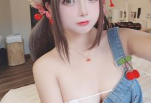 日奈娇 – 背带牛仔裤-爱图屋