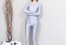 BoBoSocks袜啵啵 No.718 小甜豆-高跟凉鞋、银色连体衣 [190P1V-5.85GB]-爱图屋