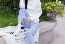 BoBoSocks袜啵啵 积分限定作品048 焦糖-板鞋、白棉袜、裸足-爱图屋