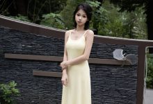 足愉心 No.086 萌黄（搭配：白色连衣裙、白色板鞋、白色棉袜、裸足）[120P2V-12.6GB]-爱图屋