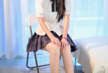 凝思摄影 No.057 小琪-jk制服、短白袜、小皮鞋-爱图屋