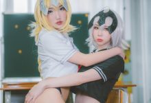 西园寺南歌 – NO.054 黑白贞德 JK制服-爱图屋
