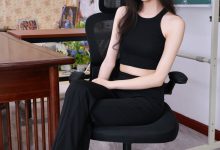 甜予摄影 No.303 露露-长筒鞋、白袜、裸足-爱图屋