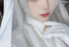 樱落酱w – NO.042 纯白修女-爱图屋