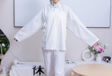 BoBoSocks袜啵啵 积分限定作品032 奶油-古装、古装靴、厚白丝-爱图屋