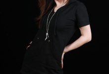 [王朝贵足]0011 室内套图 宣萱长统黑棉袜银色面具冷调小魔女系列B-爱图屋